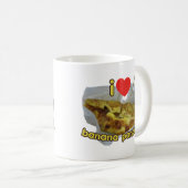 バナナパンケーキ（ハート）が大好き... タイのストリートフード コーヒーマグカップ (正面右)