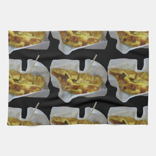 バナナパンケーキ[ロティクルアイカイ] キッチンタオル (横)