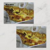 バナナパンケーキ[ロティクルアイカイ]タイ通り食品 名刺 (正面/裏面)