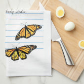 バナナパンタオル4 キッチンタオル (四つ折り)