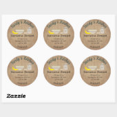 バナナパン製品シール ラウンドシール (シート)