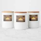 バナナパン製品ラベル3"x2" フードラベル (ボトル)