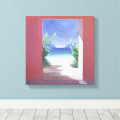 バナナパームズ2005 キャンバスプリント (インサイチュ (ウッドフロア))