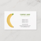 バナナビジネスカード 名刺 (正面)