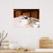 バナナビットの鳥コレバ・ファルベオラ ポスター (キッチン)