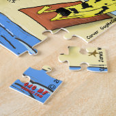 「バナナピール」 ジグソーパズル (側面)