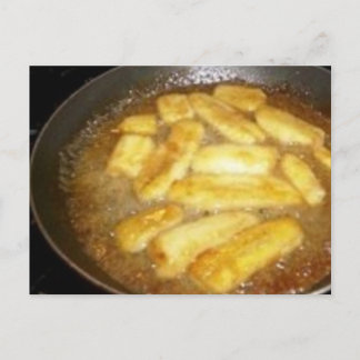 バナナフォスターレシピ ポストカード