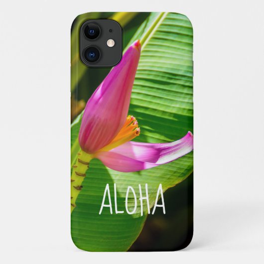 バナナフラワー、リーマウリガーデンズ、カウアイ、ハワイ Case-Mate iPhoneケース (裏面)