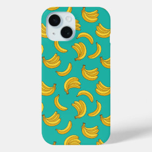バナナフルーツおもしろい模様 iPhone 15ケース
