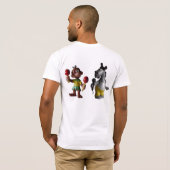 バナナブルースTシャツ Tシャツ (裏面フル)
