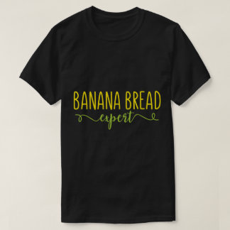 バナナブレッドの達人 楽しいデザイン Tシャツ