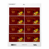 バナナブレッドラベル ラベル (フルシート)