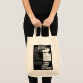 バナナブレッドレシピ トートバッグ (正面(商品))