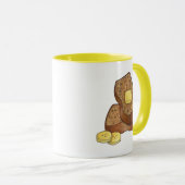 バナナブレッドローフスライスバターベイカーベーキング食品 マグカップ (正面右)