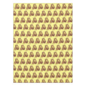 バナナブレッドローフスライスバターベーカリーベイクセール テーブルクロス (正面)