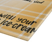 バナナプリンレシピ カッティングボード (角)