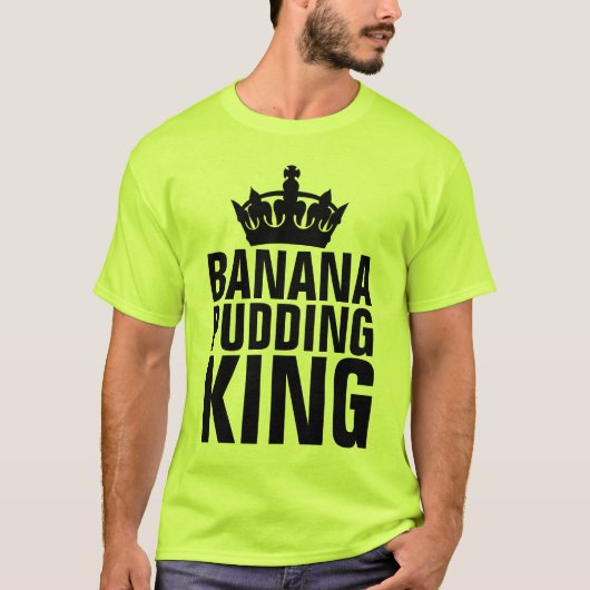 バナナプリン王Tシャツ Tシャツ (正面)