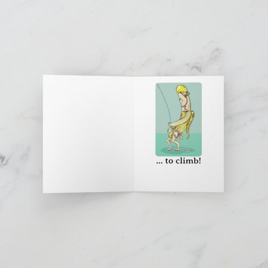 バナナベレーロック登山 カード (内部)