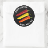 バナナペカラフルッパーのトリオ ラウンドシール (バッグ)