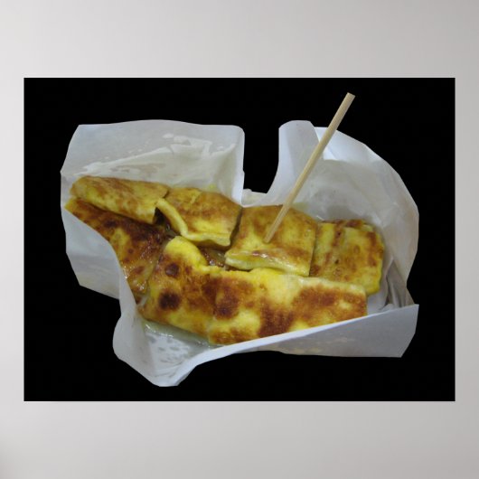 バナナホットケーキ [ロティクルアイパイ] タイの屋台料理 ポスター (正面)