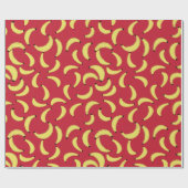 バナナホリデーラッピング紙 ラッピングペーパー (フラット)