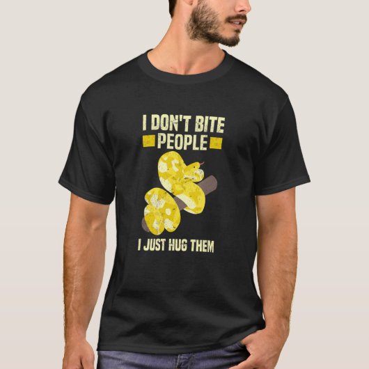バナナボールPythonヘビ爬虫類1 Tシャツ (正面)