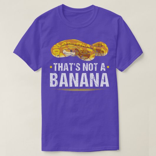 バナナボールPythonヘビ Tシャツ (デザイン正面)
