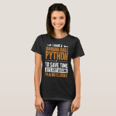 バナナボールPython Let's Assume I'm Right Banana B Tシャツ (正面フル)