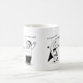 バナナマンガおもしろいーマグ コーヒーマグカップ (中央)