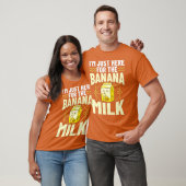 バナナミルクミルクシェイク韓国味チョコレート Tシャツ (ユニセックス)