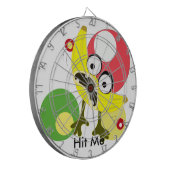 バナナモンスターフルーツイラストレーション ダーツボード (正面左)