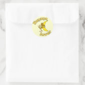 バナナラバースタンプ ラウンドシール (バッグ)