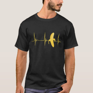 バナナラバーハートビートEKGパルス果実主義の夏 Tシャツ