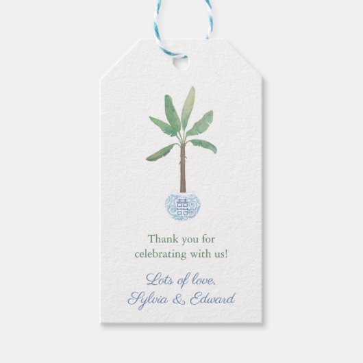 バナナリーフエレガントツリーホステルサンキューユー ギフトタグ (正面)