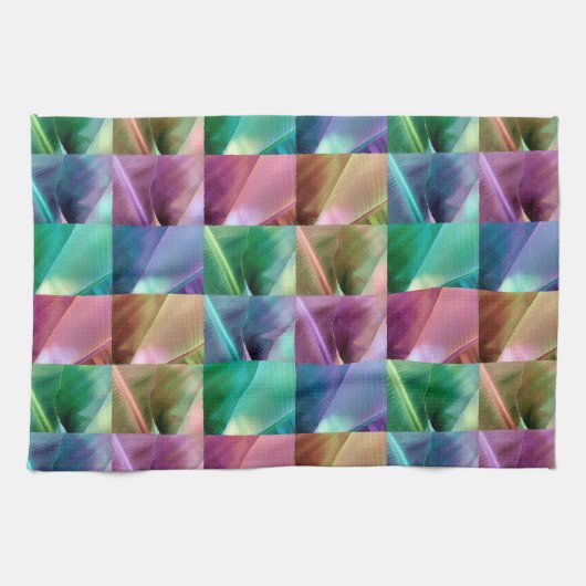 バナナリーフキルト キッチンタオル (横)