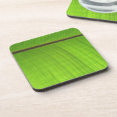 バナナリーフクローズアップ コースター (左側)