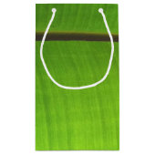 バナナリーフクローズアップ スモールペーパーバッグ (裏面)