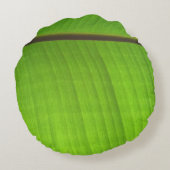 バナナリーフクローズアップ ラウンドクッション (裏面)