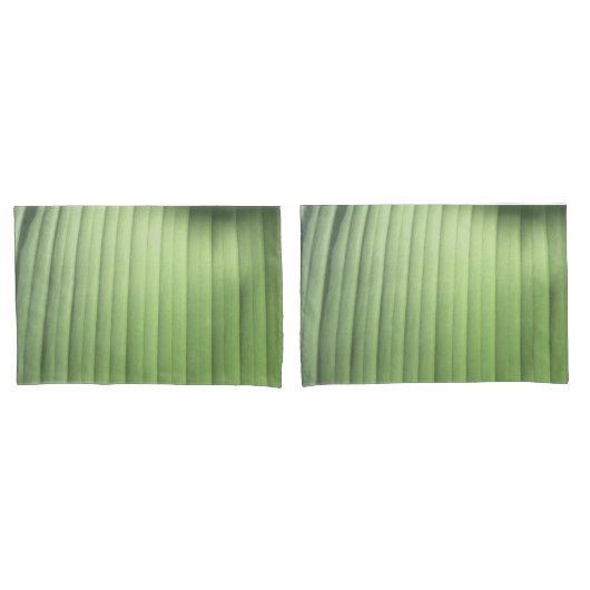 バナナリーフクローズアップ 枕カバー (フロントセット)