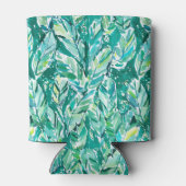 バナナリーフジャングルグリーントロピカル 缶クーラー (裏面)