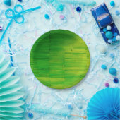 バナナリーフデザイン ペーパープレート (パーティー)