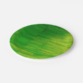 バナナリーフデザイン ペーパープレート (アングル)