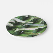 バナナリーフ包まれたパケット ペーパープレート (アングル)