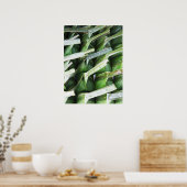 バナナリーフ包まれたパケット ポスター (キッチン)