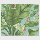 バナナリーフ ラッピングペーパー (フラット)