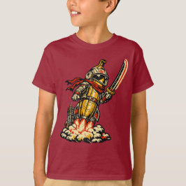 バナナロケット浪人 - ヴィンテージ宇宙探検家 Tシャツ