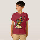 バナナロケット浪人 - ヴィンテージ宇宙探検家 Tシャツ (正面フル)