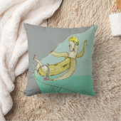 バナナロック登山 クッション (ブランケット)