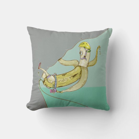 バナナロック登山 クッション (正面)