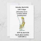 バナナロック登山 招待状 (裏面)